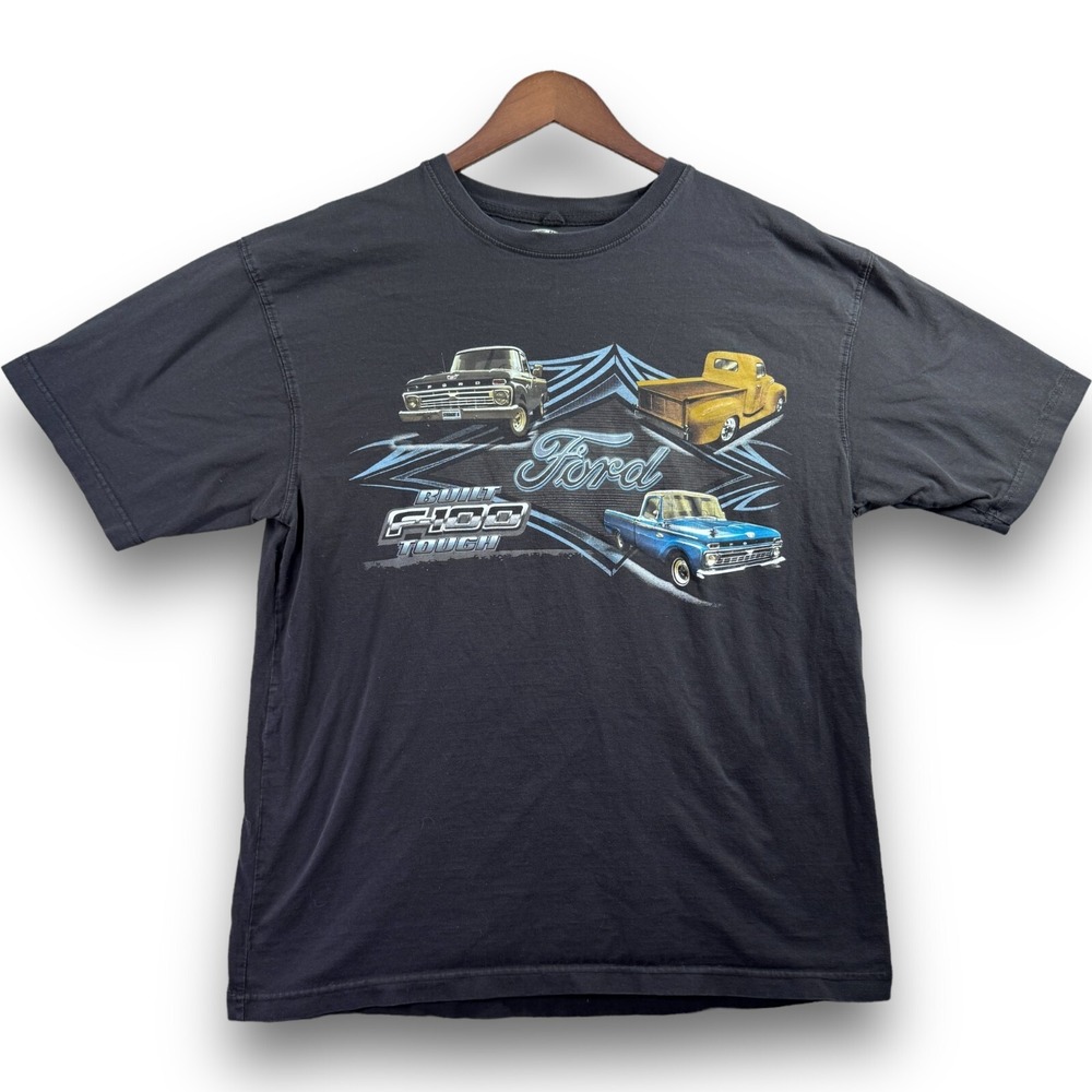 Out Of Bounds Ford F-Series Truck T-Shirt Mens XL Black F-100 F-150 Classic